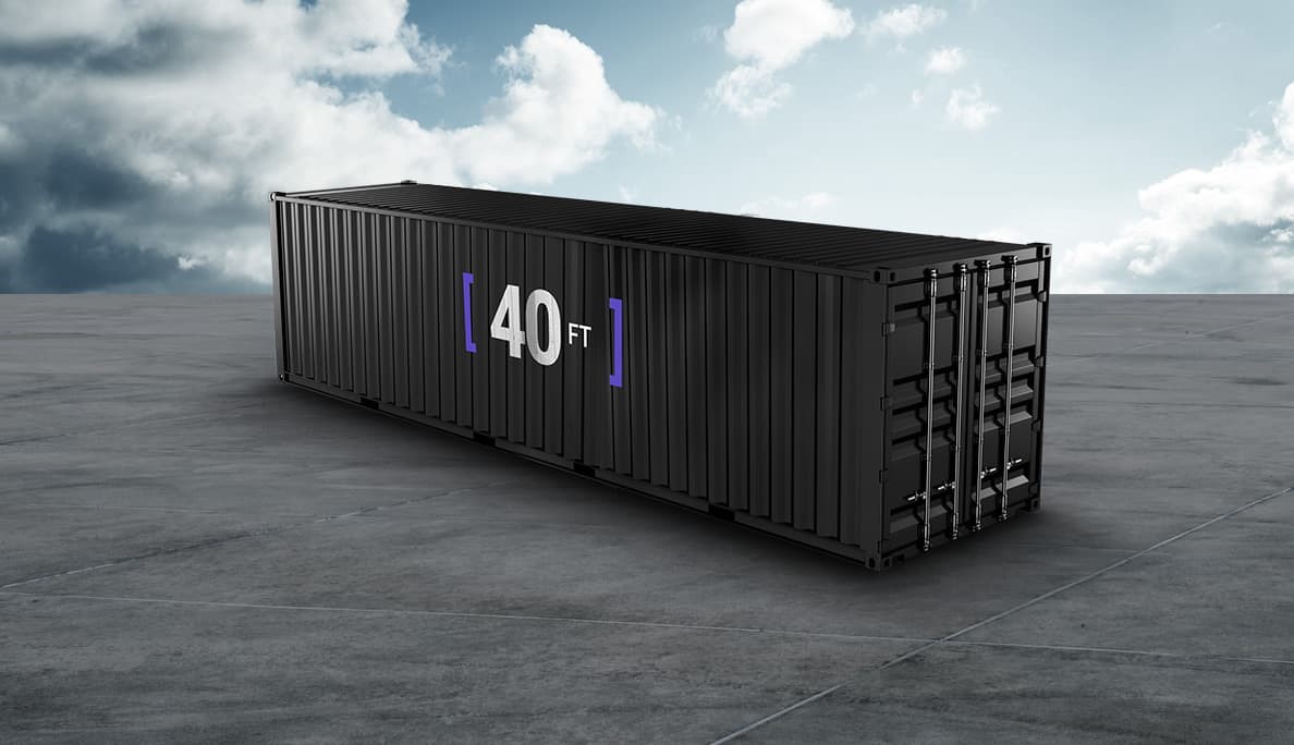 SCF 40ft shipping containers
